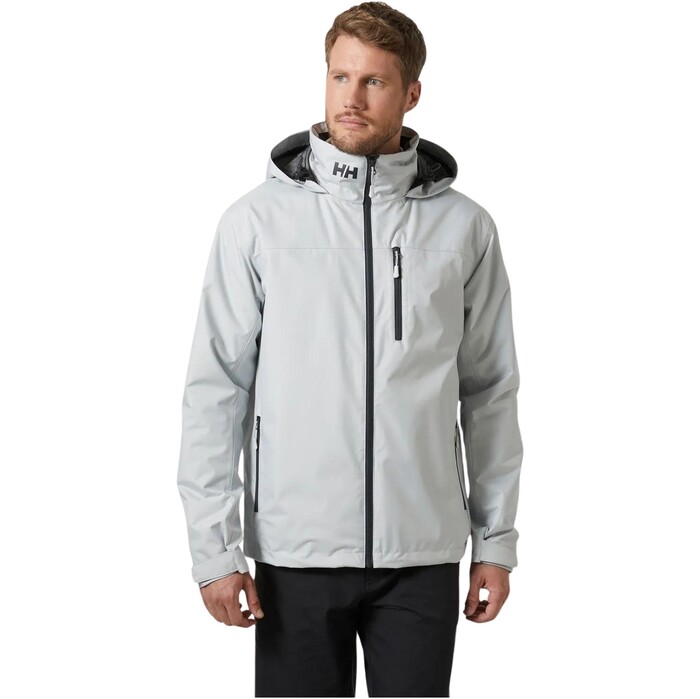 Helly Hansen Mnner Crew 2024 Midlayer-Jacke Mit Kapuze 2.0 34442 - Grey Fog